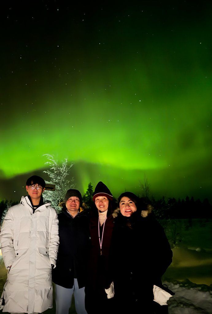 Husky safari in Finnish Lapland