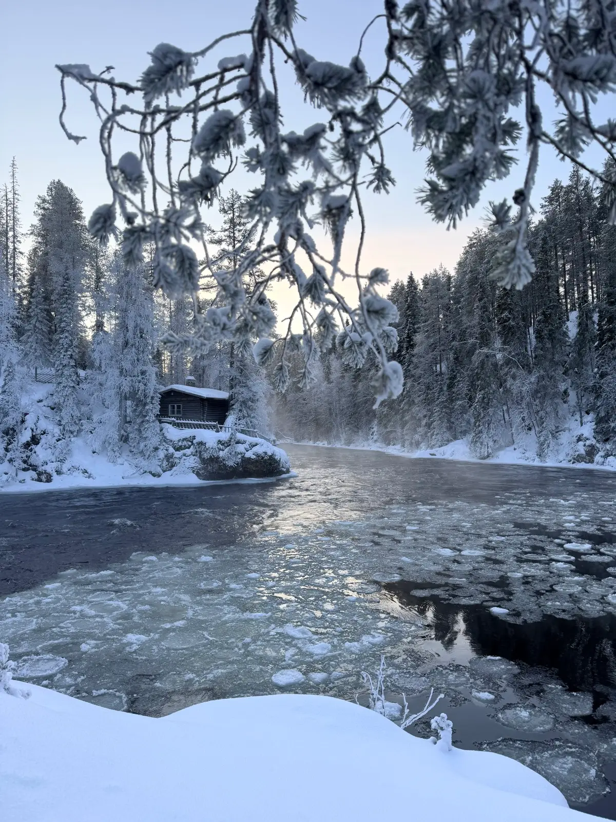 Oulanka National Park Snowshoeing Tour Ruka Finland